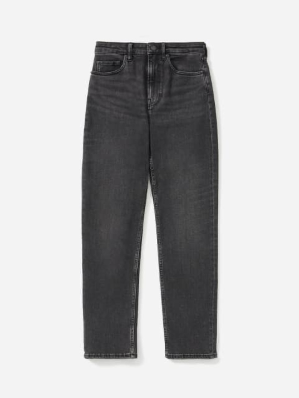 Everlane Women's Straight Leg Jeans in Faded Black